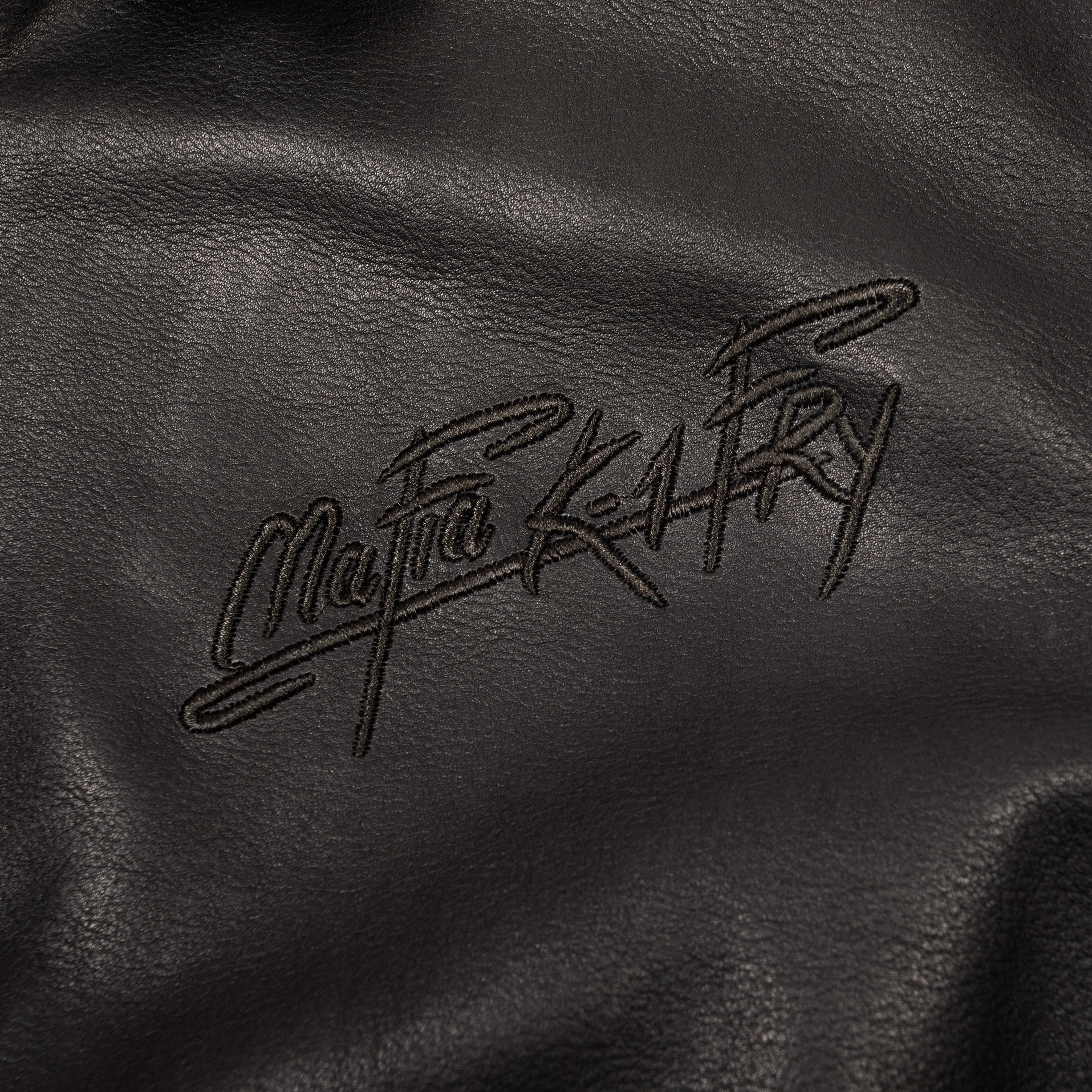 Blouson "POUR CEUX"  Triple Black